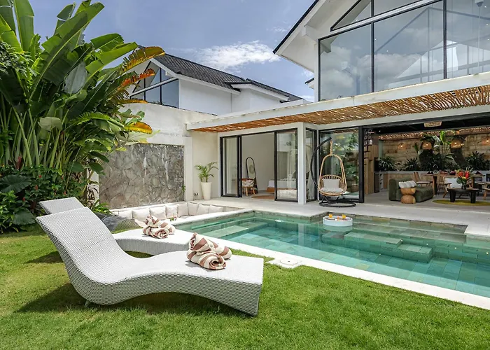别墅 Palm By Optimum Bali,10 Min From Seminyak & Canggu 科洛布坎